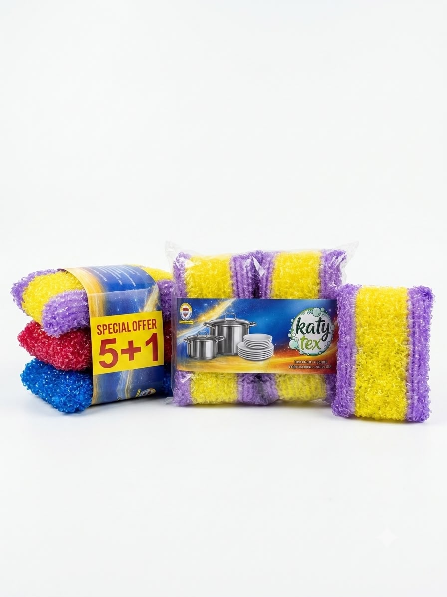 Heavy-Duty Kitchen Scrubber packs